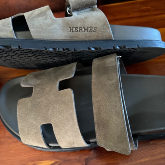 Men\'s Hermes Chypre Sandals - Size 43 / 10